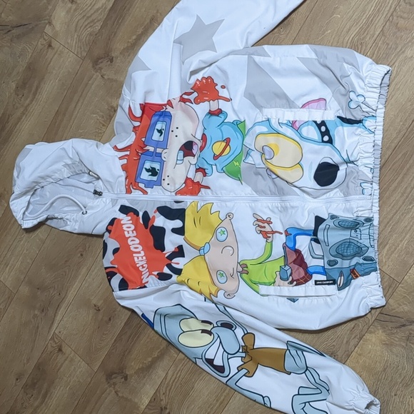 Members Only Other - Members Only Exclusive Nickelodeon Windbreaker Jacket Mens size Large